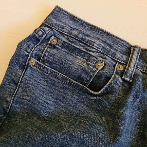 Levis 514 Jeans Mens Tag Size 36x32 Blue Denim Straight Leg Regular Fit - Picture 7 of 16